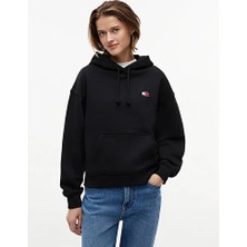 Tommy Hilfiger Tjw Kadın Boxy Badge Hoodie