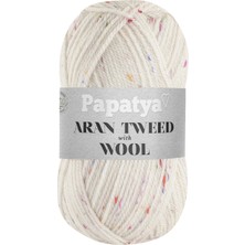 Papatya Aran Tweed With Wool 1800