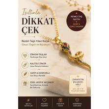 Nior Lifestyle Kadın Yılan Kolye | 18K Altın Kaplama Çelik | Boho Vintage Takı | Doğum Günü Hediyesi