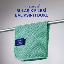 Silva Premium Bulaşık Filesi Balıksırtı Doku 25X25 cm – Mint Yeşili