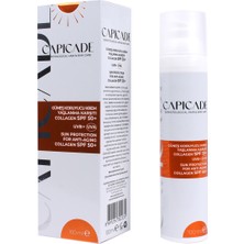 Capicade Güneş Koruyucu Krem Yaşlanma Karşıtı Collagen SPF50+ 100 ml