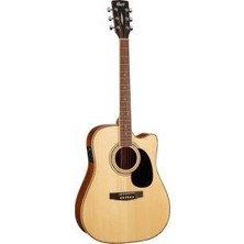 Cort AD880CE Nat Elektro Akustik Gitar Doğal Parlak - Teşhir