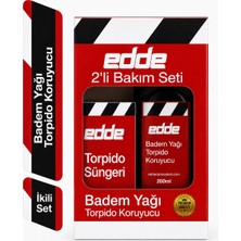 Edde Araba Araç Oto Torpido Koruyucu Koruma Badem Yağı ve Torpido Süngeri 2’li Set