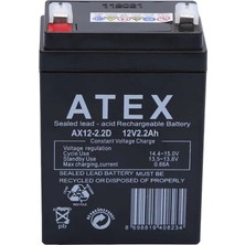 Magicool Atex AX12-2.2 12V 2.2AH Dik Akü