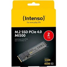 2tb Intenso MI500 Gen.4x4 Nvme 1.4 5300MB-4500MB/S SSD Disk