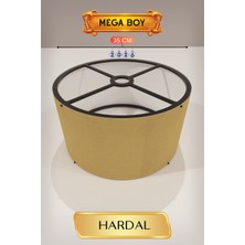Skygo Ramia Premium | Hardal Lambader Başlığı 35 cm Mega Boy | TG-HB-2026
