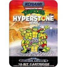 Konami Ninja Turtles The Hyperstone Heist Sega Mega Drive Oyunu