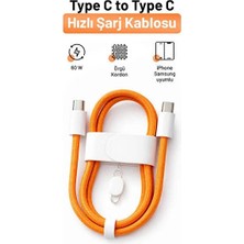 Chna 60W Apple iPhone Uyumlu Çift Taraf Type C Kablo ( Sim Kart Çıkarma Teli Hediyeli) 17 / 17 Pro / 17 Air / 17 Pro Max 15 - 16 - Pro - Pro Max 1 Metre Hasır