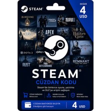 Steam 4 Usd Cüzdan Kodu