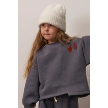 Oh La La Koala Omuz Nakışlı Çocuk Sweatshirt