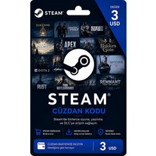 Steam 3 Usd Cüzdan Kodu