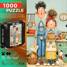 Soi Craft 1000 Parça Puzzle En Tatlı Tarif Sevgi #6549