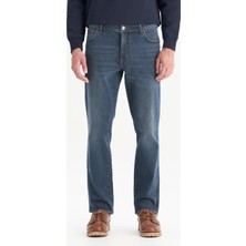 Wrangler Texas Slim Denim Pantolon Dark Indigo