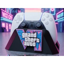 Gta Vı Temalı Ps5 Dualsense Uyumlu Oyun Kolu Standı