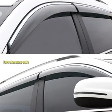 Life Tuning Chery Tiggo 7 2022+ Kromlu Cam Rüzgarlığı 4 Lü Sports Style