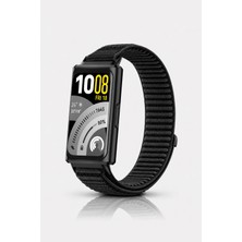 Nezih Case Huawei Band 11 / 11 Pro Uyumlu Hasır Örgü Spor Cırtlı Pratik Naylon Kordon