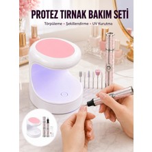 Eco Lounge 20.000 Rpm Tırnak Matkabı + Mini LED Oje Kurutma Cihazı Seti Yeni Nesil