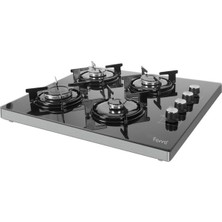 FerreS2240 Siyah Cam Set Üstü Ocak