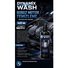 Dynamix Wash Susuz Motor Temizleme ve Parlatma 500 ml - Kolay Kullanım - Zararsız