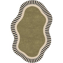 Mahita Home Modern Yıkanabilir Kaymaz Halı – Ince Yumuşak Oturma Odası Halısı, Mutfak Halısı ve Yolluk
