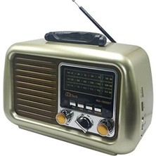 Elarque Nostaljik Radyo Vintage Fm Radyo ve Bluetooth ile Kablosuz Müzik Keyfi