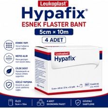 Hypfix Esnek Flaster Bant 5CM×10M (4 Adet)