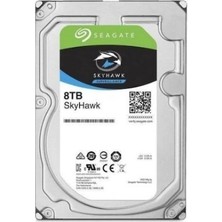 8 Tb Seagate Skyhawk 3.5" Sata 5400RPM 256MB 7/24 ST8000VX010 3 Yıl Dist Garanti