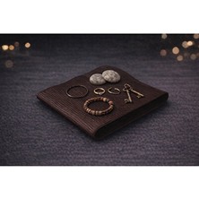 Elarque Makyaj & Takı Organizeri Minimalist Takı Organizer Tabak, Şık ve Dekoratif Saklama