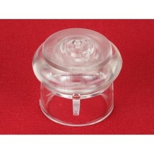 AlanSansli Şeffaf Yer Tamponu Kapı Stoperi 3,5 cm