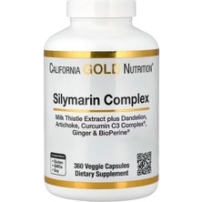 California Gold Nutrition Silymarin Complex 6 In 1 - 360 Kapsül