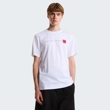The North Face M Nse Reg Ss Tee-Graphıc White