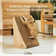 Elarque Kedi Tırmalaması Dikey Mukavva Kedi Tırmalama Kanepesi - Pratik ve Hafif Tasarım