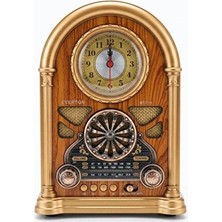 Elarque Nostaljik Radyo , Saat Göstergeli Bluetooth ve Çoklu Bağlantı Özelliği