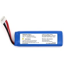 Magicool Jbl Flip 4 Uyumlu 3.7V 3000 Mah Soketli Batarya