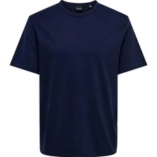 Only & Sons Onssmart Lıfe Reg Ss Tee Navy Blazer