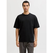 Jack & Jones Jprblaethan Ss Logo Tee Sn Black