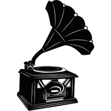 Elarque Nostaljik Radyo Nostaljik Gramofon Dekor - Duvar ve Oda Süslemesi Için Retro Tasarım