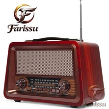Elarque Nostaljik Radyo Nostaljik Mdf Gövdeli Bluetooth Radyo ile Eski Günlerin Tadını Çıkarın