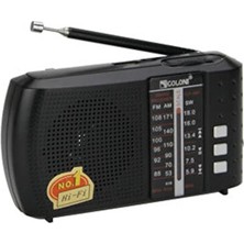 Elarque Nostaljik Radyo Mini Cep Radyo ile Bluetooth ve Çoklu Medya Desteği