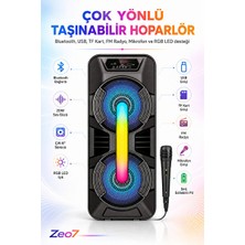 Elarque Bluetooth Hoparlör Şınabilir Hoparlör - Rgb LED