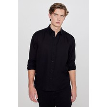Lee Tencel Regular Fit Gömlek Black