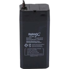 Magicool Lightex LT-407 4V 0.7AH Işıldak Fener Aküsü