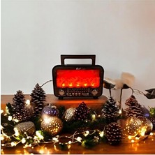 Elarque Nostaljik Radyo Şömine Temalı , Sıcak ve Samimi Atmosfer Yaratır