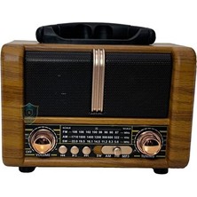 Elarque Nostaljik Radyo Çok Dalgalı Fm Radyo ve Bluetooth Müzik Çalar, Uzun Kapsama