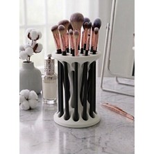 Elarque Makyaj & Takı Organizeri Fırça Kurutma ve Düzenleme Standı – Boya, Makyaj ve Nail Art
