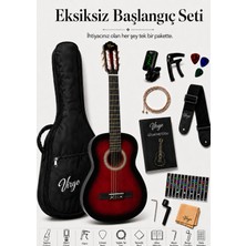 Virgo Desdemona CL-39RDS Klasik Gitar Seti 4/4