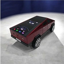 Elarque Nostaljik Radyo Tesla Cybertruck Tasarımlı Bluetooth Hoparlör