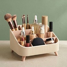 Elarque Makyaj & Takı Organizeri Bölmeli Masaüstü Makyaj ve Banyo Organizeri, Pratik Kullanım
