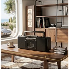 Elarque Nostaljik Radyo Retro Tarz Bluetooth Radyo ile Nostaljik Müzik Keyfi