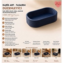 Elarque Makyaj & Takı Organizeri 3D Tasarımlı Dekoratif Takı ve Makyaj Kasesi, Şık Ev Dekoru ve Saklama